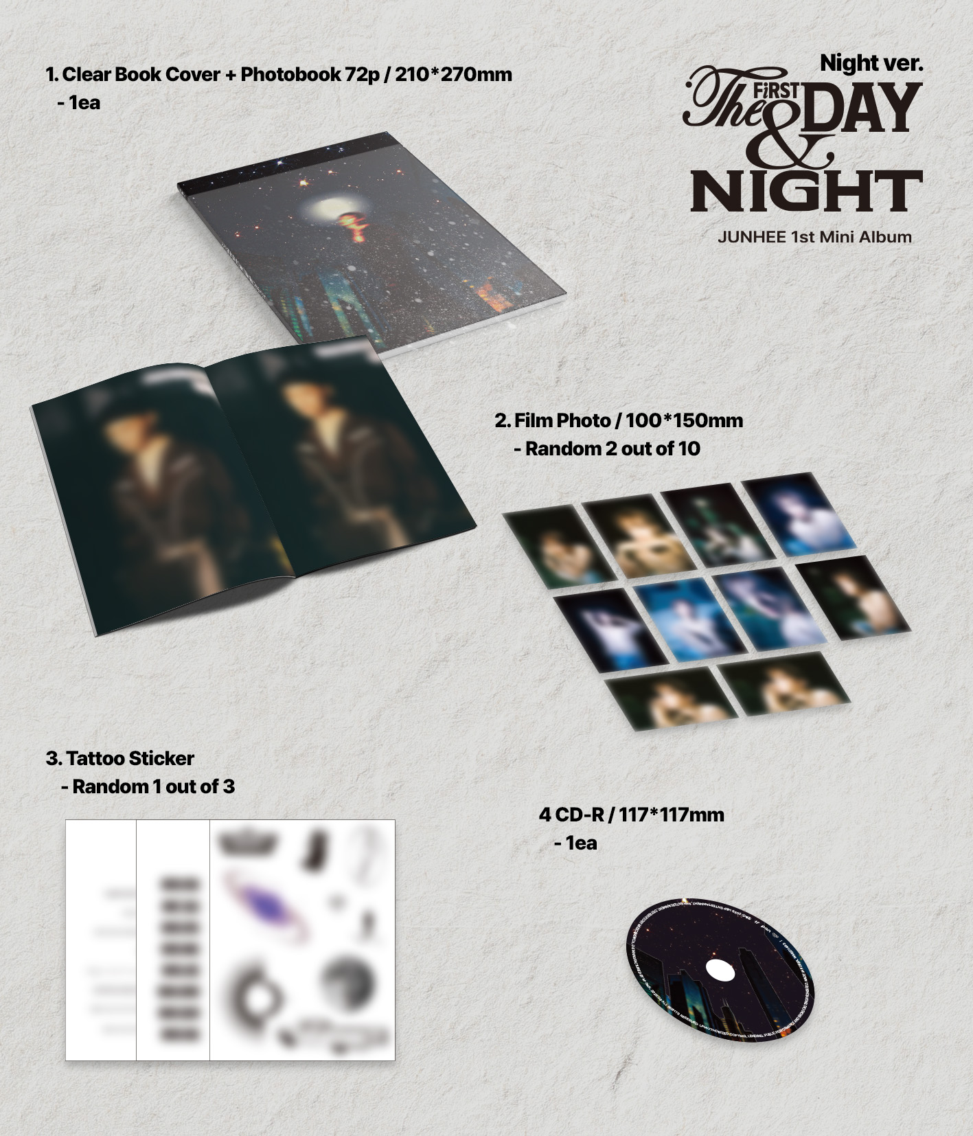 JUNHEE (A.C.E) - The First Day & Night | Musica